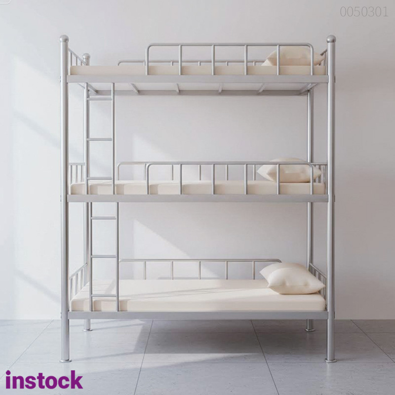 Giường inox 3 tầng Krixi