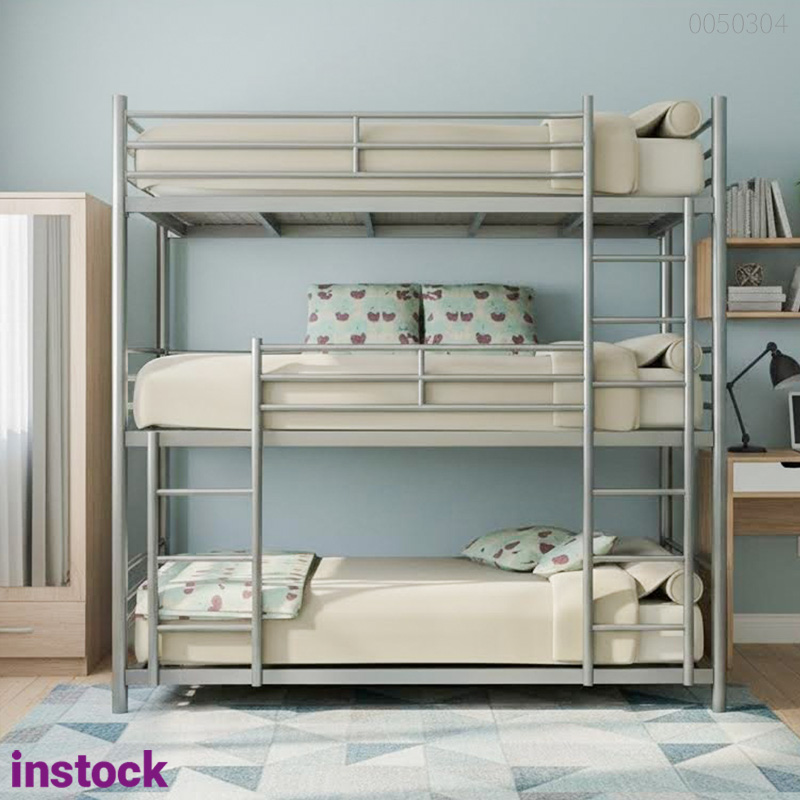 Giường inox 3 tầng Tabi