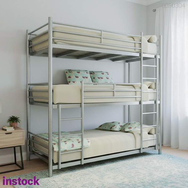 Giường inox 3 tầng Tabi