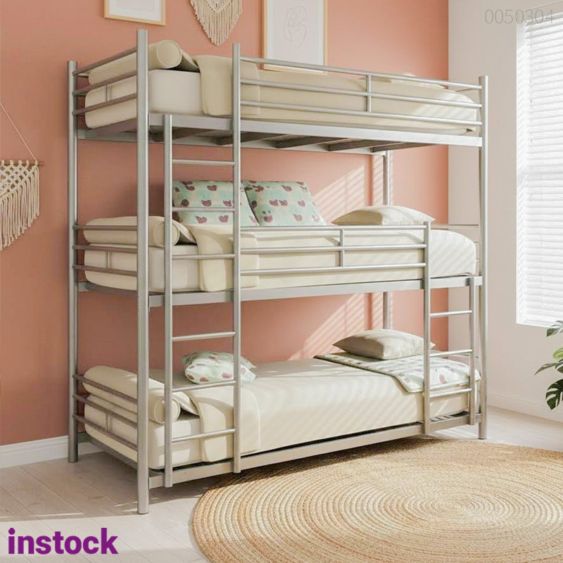 Giường inox 3 tầng Tabi