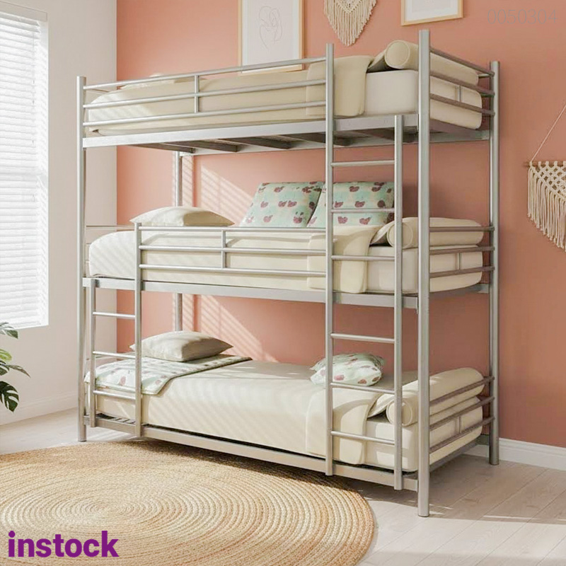 Giường inox 3 tầng Tabi