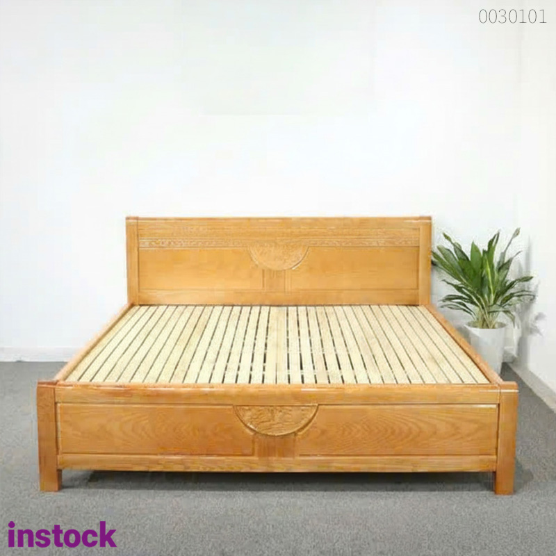 Giường ngủ gỗ sồi Sabo