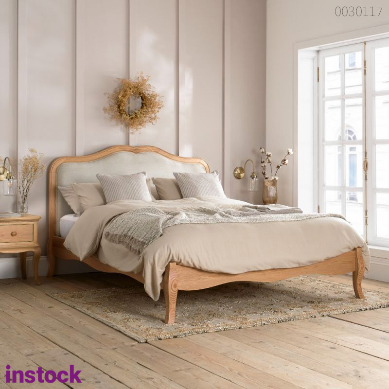 Giường ngủ gỗ sồi Auru