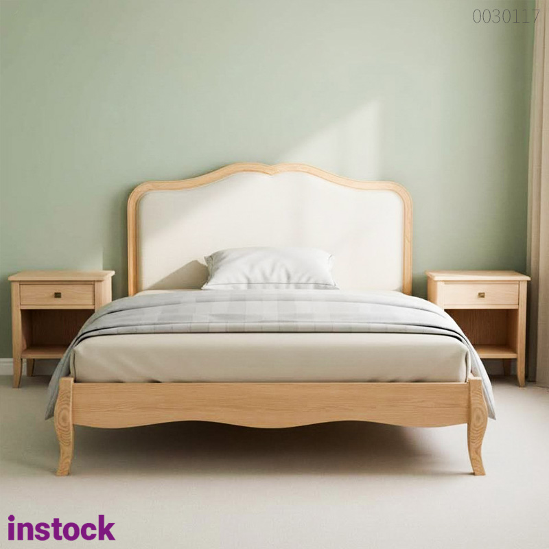 Giường ngủ gỗ sồi Auru