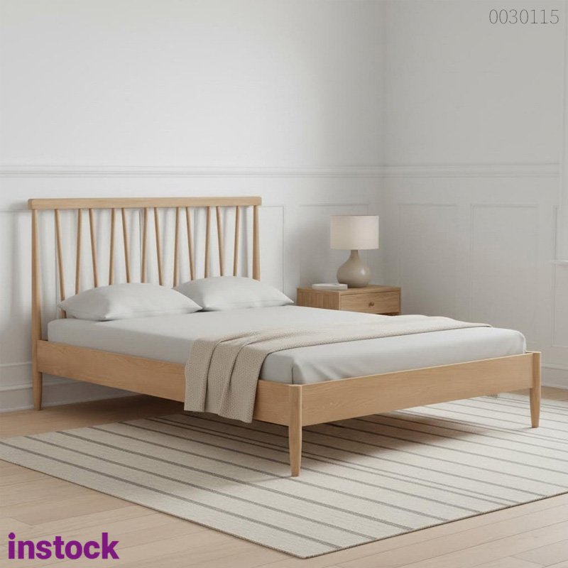 Giường ngủ gỗ sồi Durable