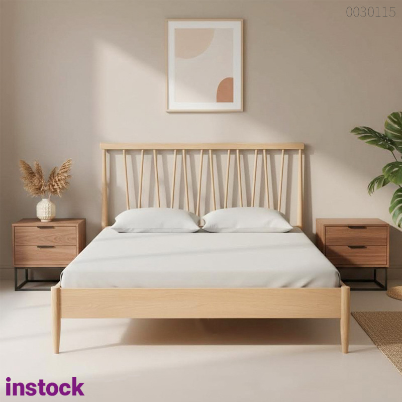 Giường ngủ gỗ sồi Durable