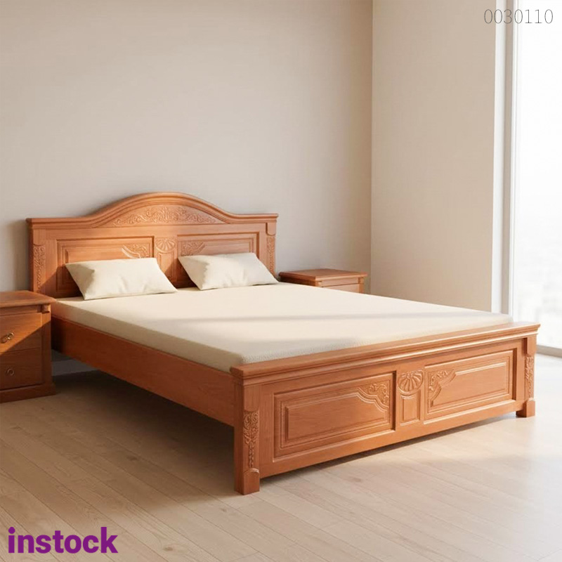 Giường ngủ gỗ sồi Koler