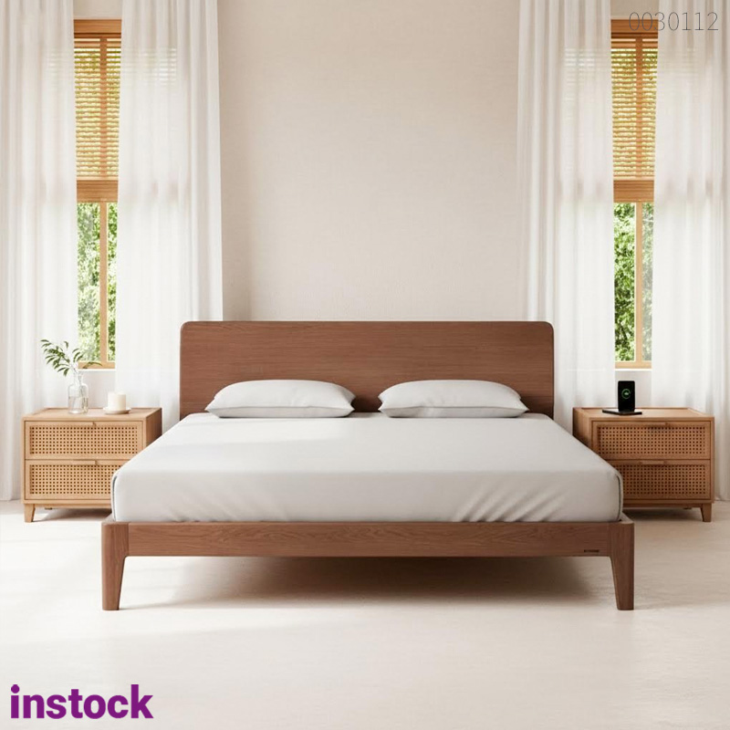 Giường ngủ gỗ sồi Maxwell