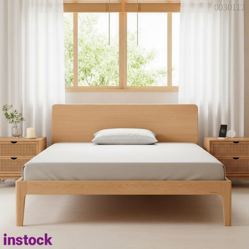 Giường ngủ gỗ sồi Maxwell