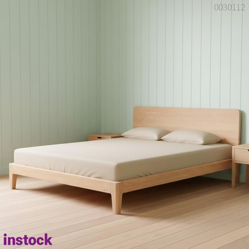 Giường ngủ gỗ sồi Maxwell