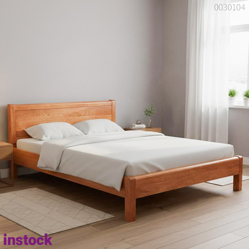 Giường ngủ gỗ sồi Over