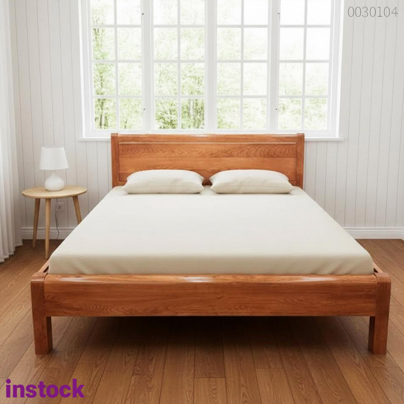 Giường ngủ gỗ sồi Over