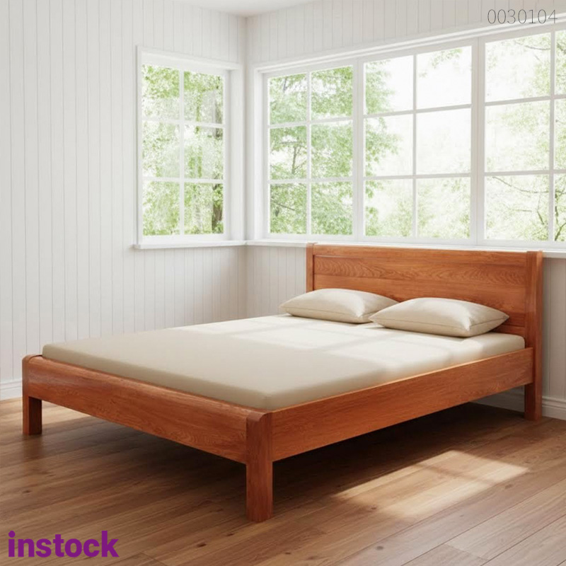 Giường ngủ gỗ sồi Over