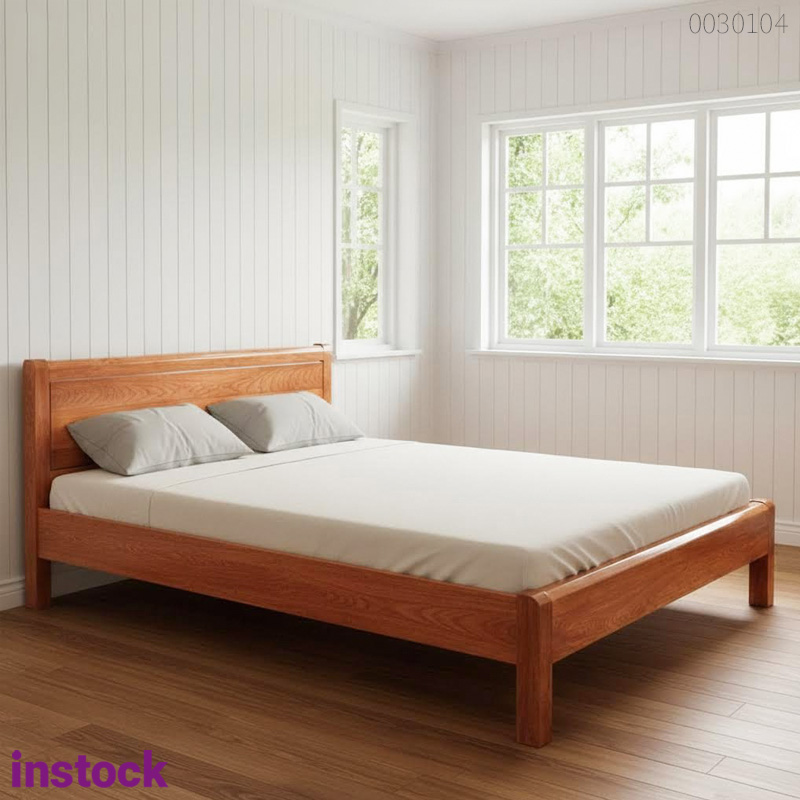 Giường ngủ gỗ sồi Over