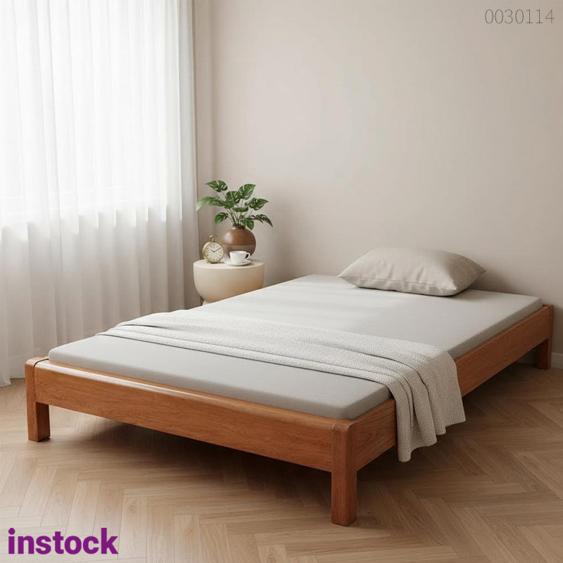 Giường ngủ gỗ sồi Rayon