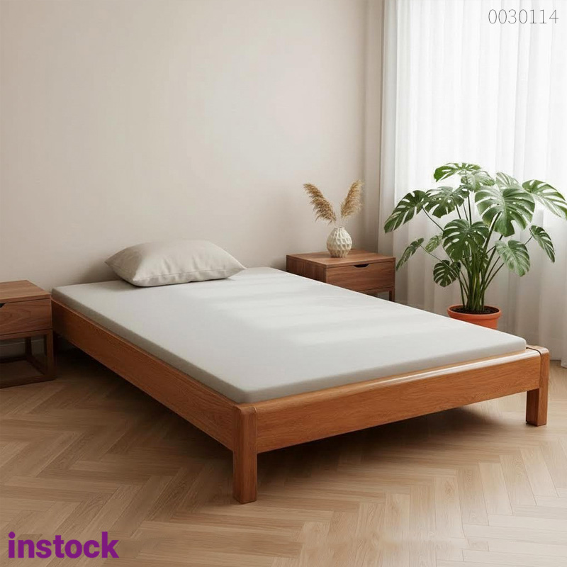 Giường ngủ gỗ sồi Rayon