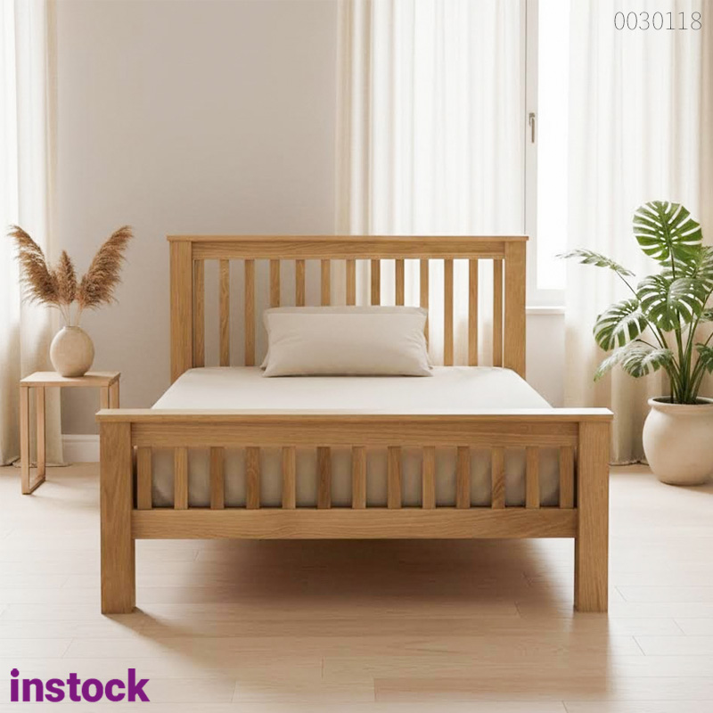 Giường ngủ gỗ sồi Sala