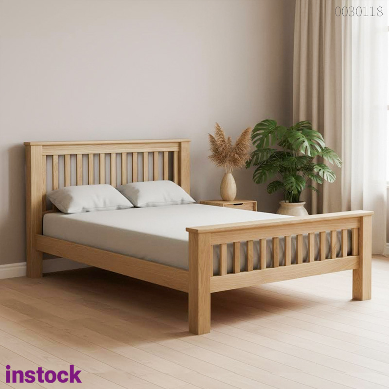 Giường ngủ gỗ sồi Sala