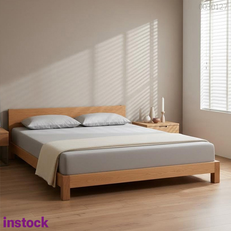 Giường ngủ gỗ sồi Shaper