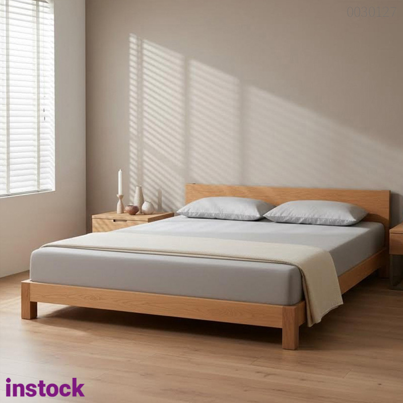 Giường ngủ gỗ sồi Shaper