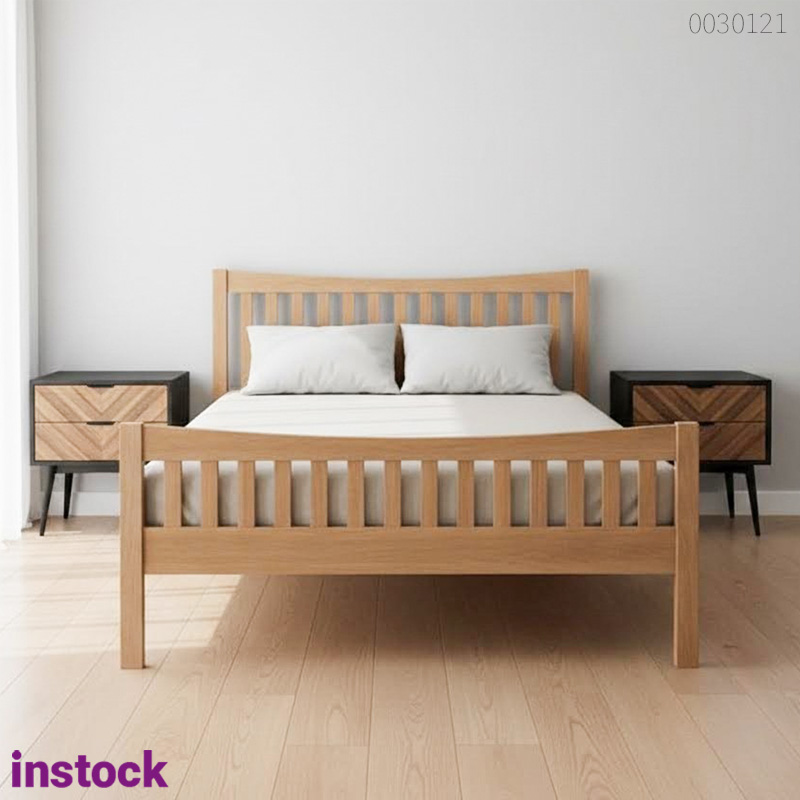 Giường ngủ gỗ sồi Sora