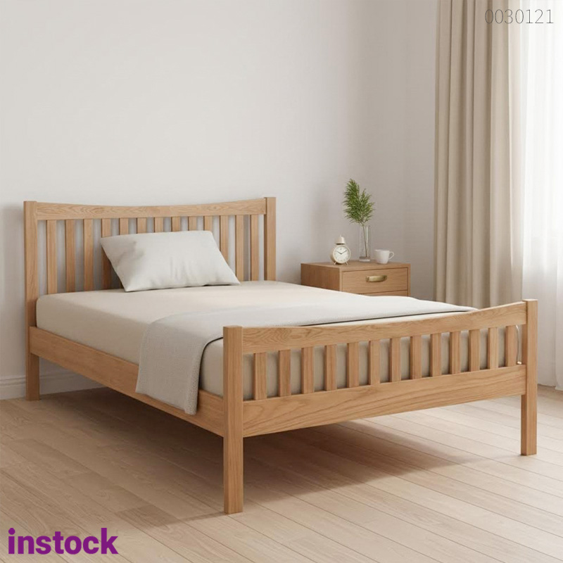 Giường ngủ gỗ sồi Sora