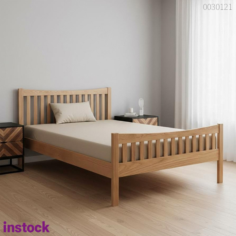 Giường ngủ gỗ sồi Sora