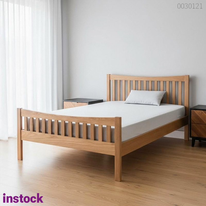 Giường ngủ gỗ sồi Sora