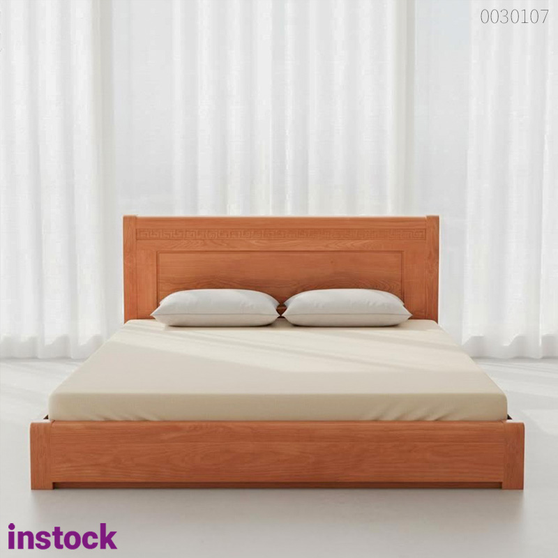 Giường ngủ gỗ sồi Teddy