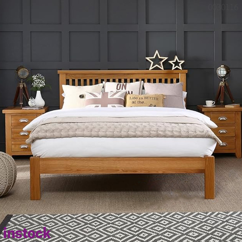 Giường ngủ gỗ sồi Tinang