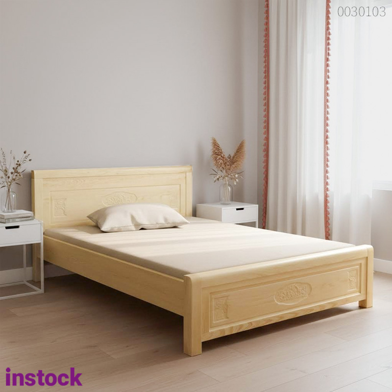 Giường ngủ gỗ sồi Uzumaki