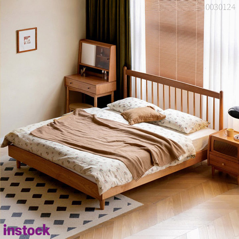 Giường ngủ gỗ sồi Zola