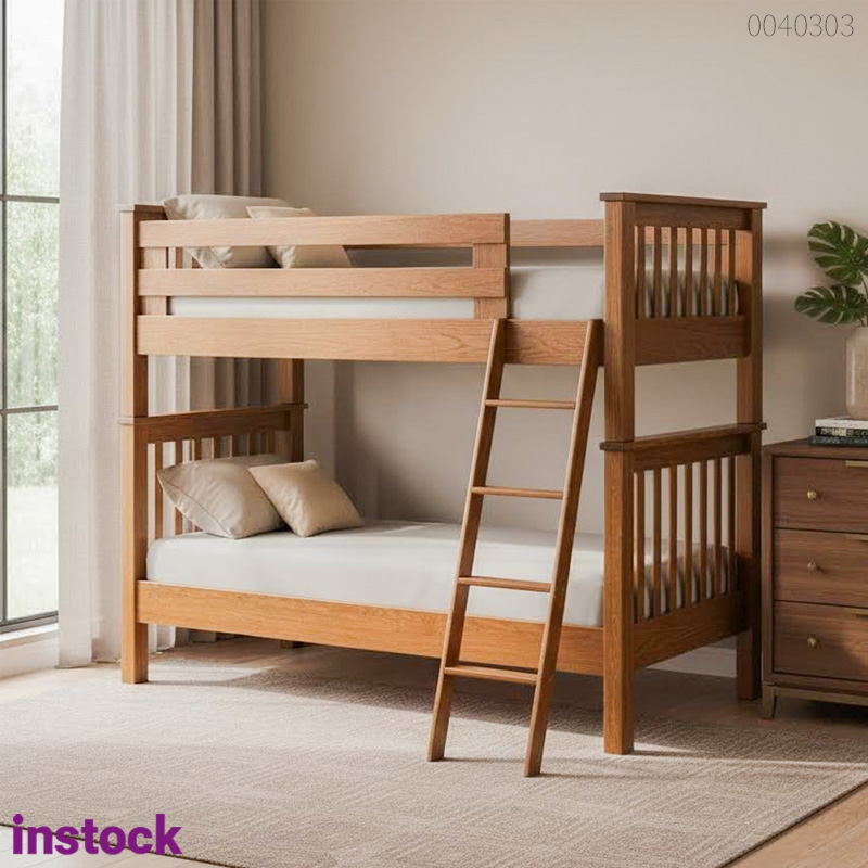 Giường tầng gỗ tràm Agoda