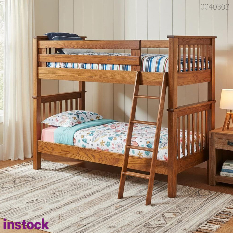 Giường tầng gỗ tràm Agoda