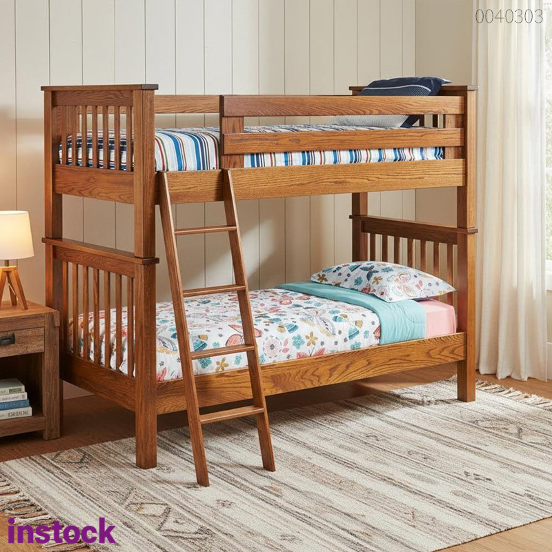 Giường tầng gỗ tràm Agoda