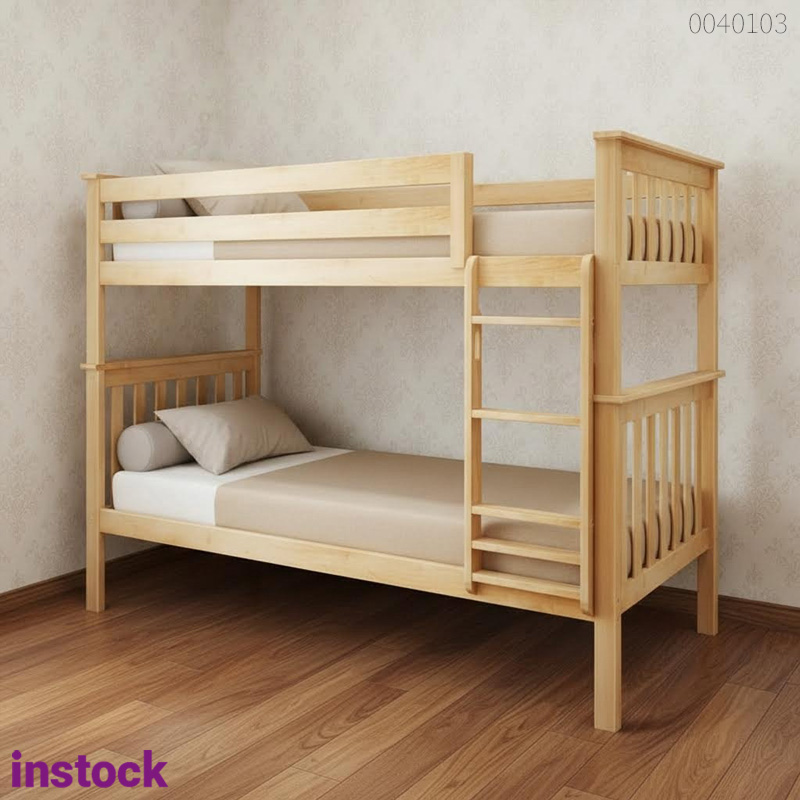 Giường tầng gỗ thông Dera