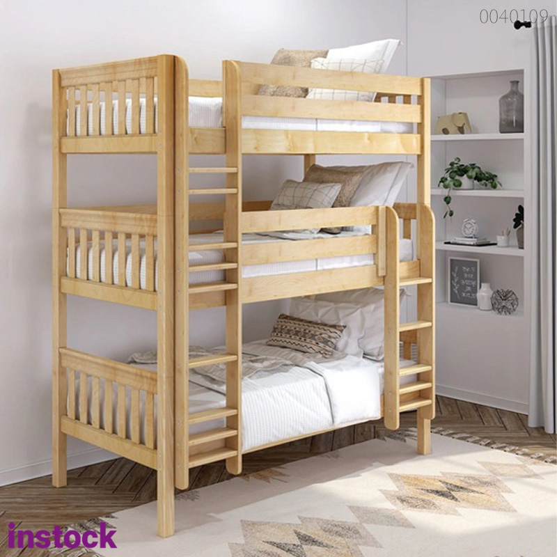 Giường tầng gỗ thông Levi