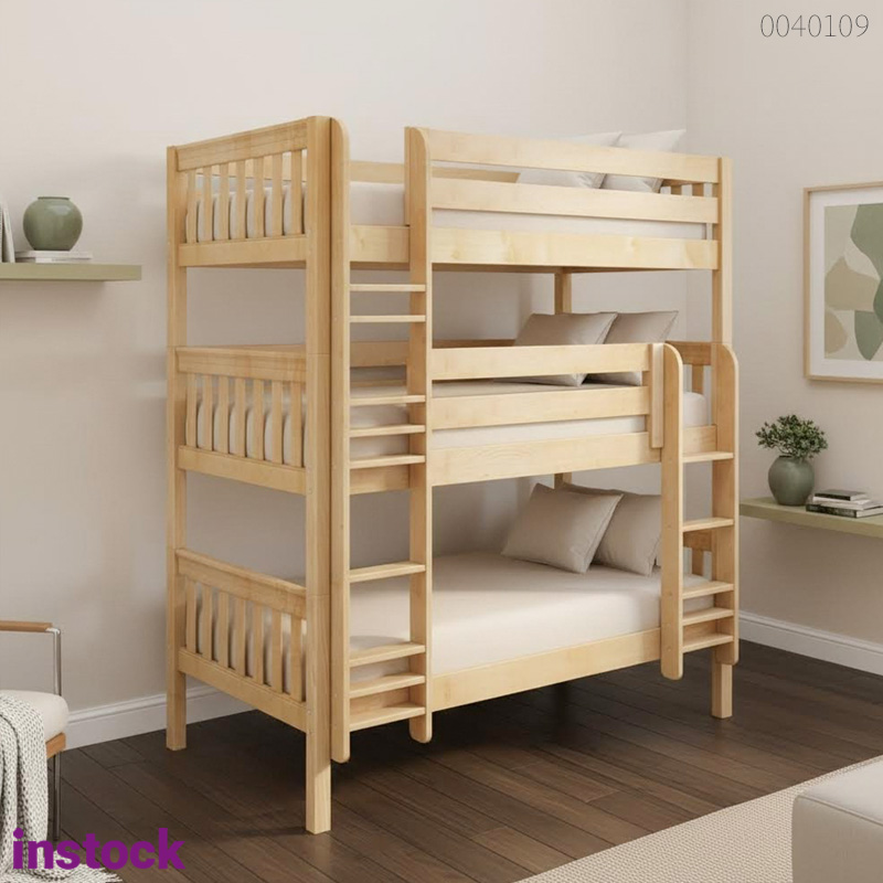 Giường tầng gỗ thông Levi