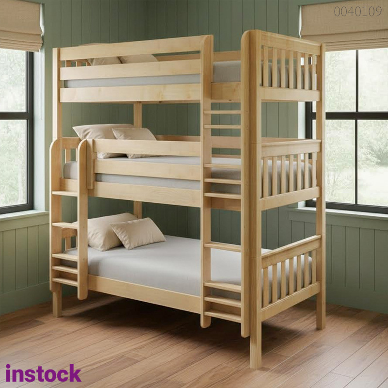 Giường tầng gỗ thông Levi