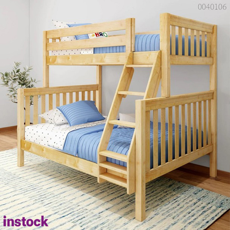 Giường tầng gỗ thông Nateo