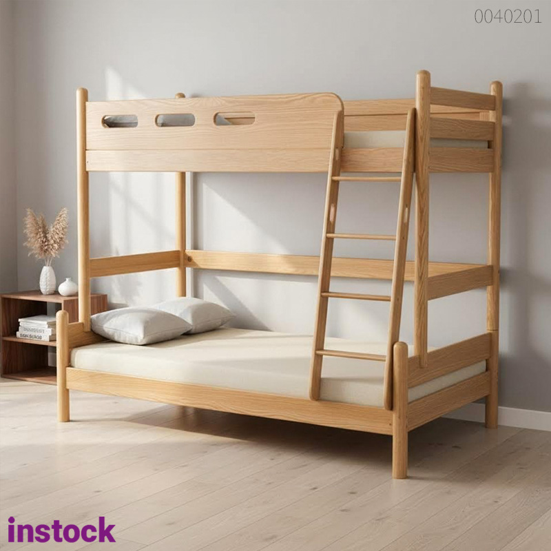 Giường tầng gỗ sồi Lyric