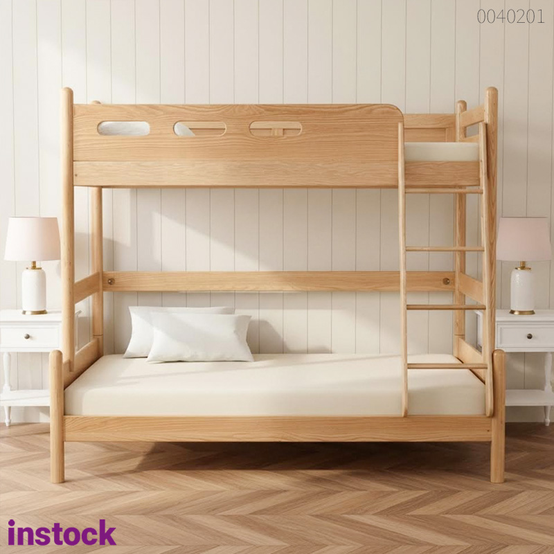 Giường tầng gỗ sồi Lyric