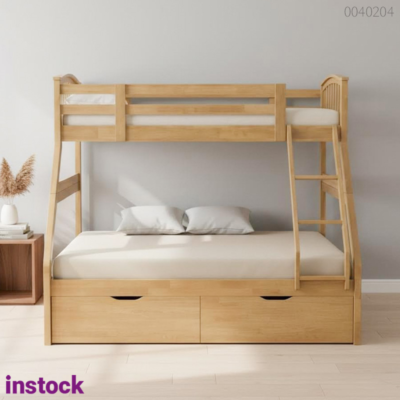 Giường tầng gỗ sồi Novilla