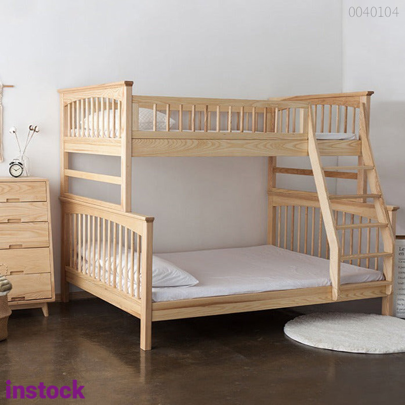 Giường tầng gỗ thông Leo