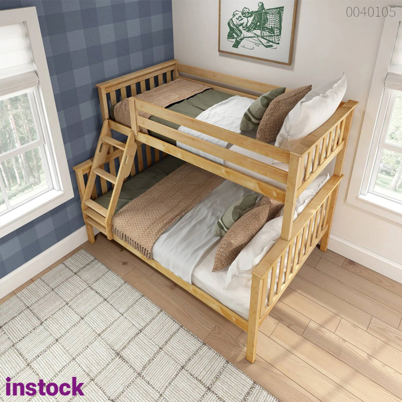 Giường tầng gỗ thông Lily