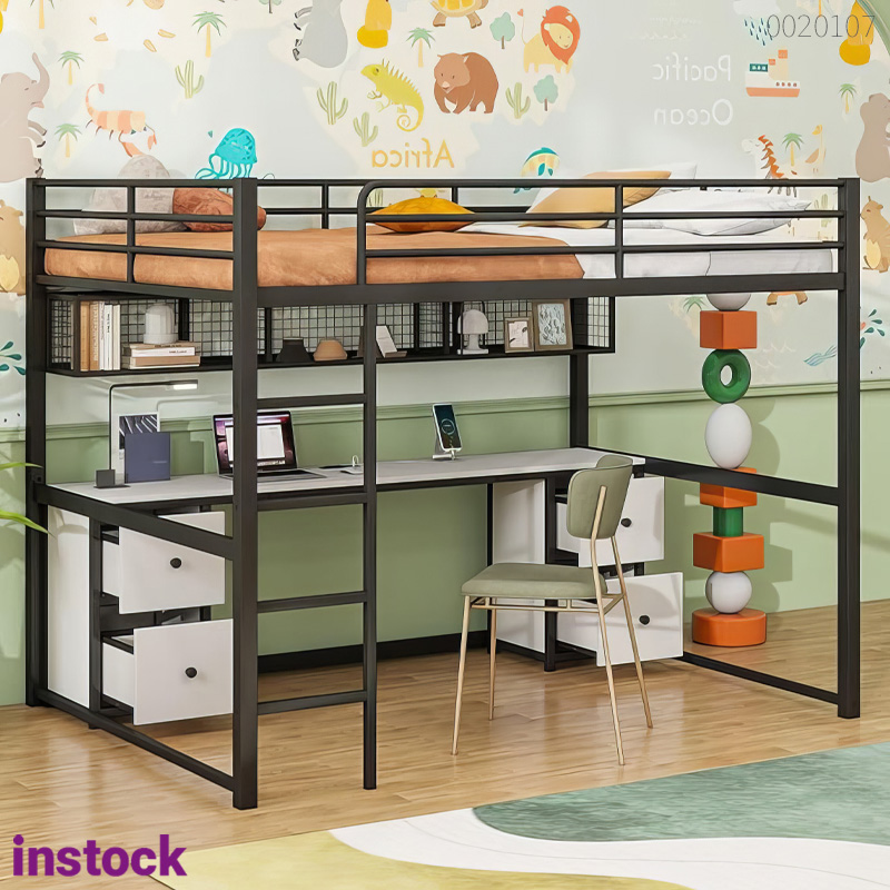 Giường sắt 1 tầng Funami