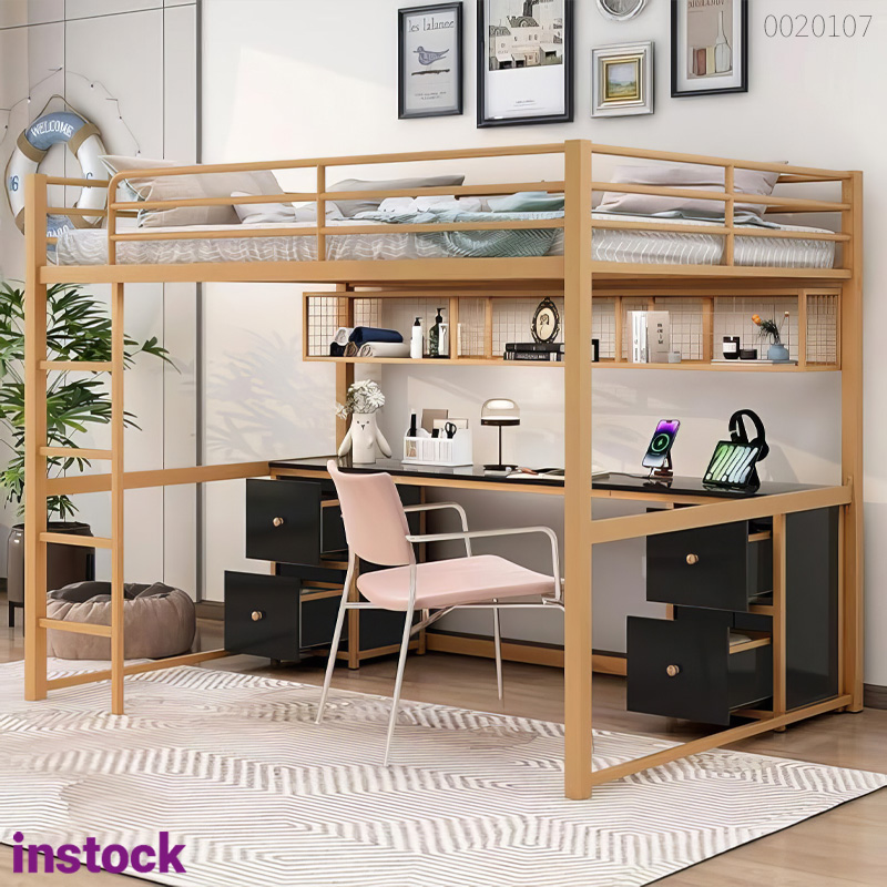 Giường sắt 1 tầng Funami