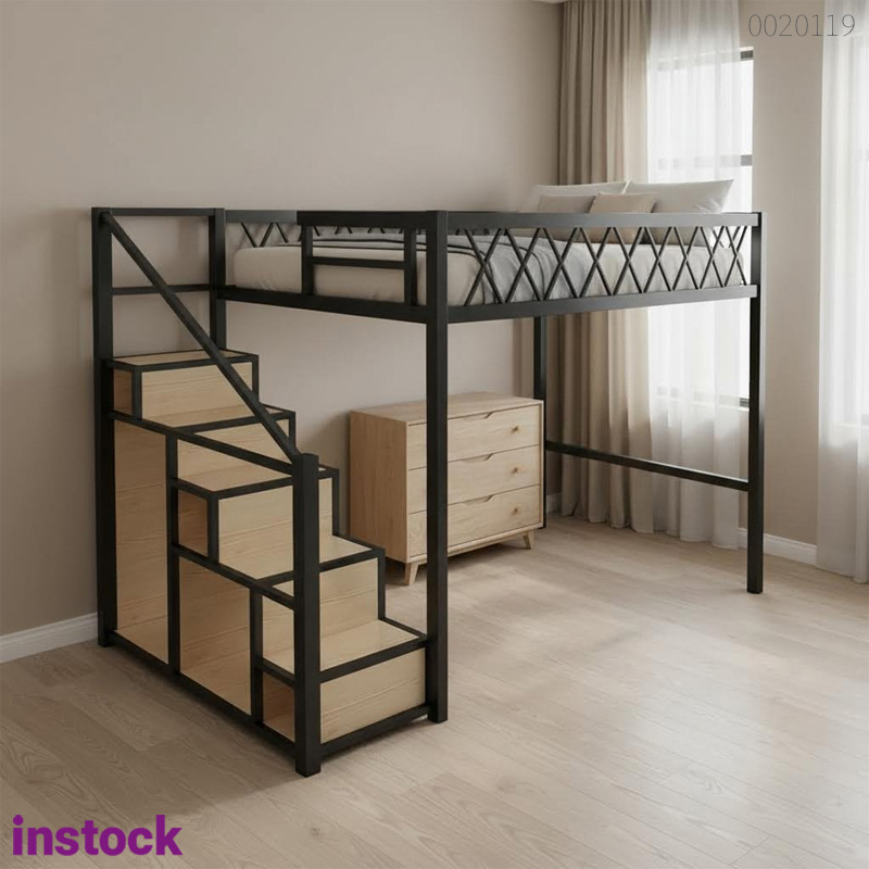 Giường sắt 1 tầng Niko