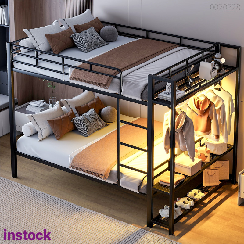 Giường sắt 2 tầng Leno