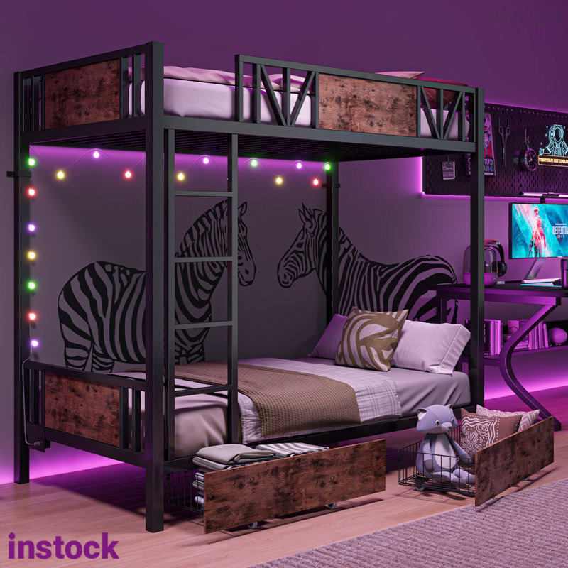 Giường sắt 2 tầng Lofa